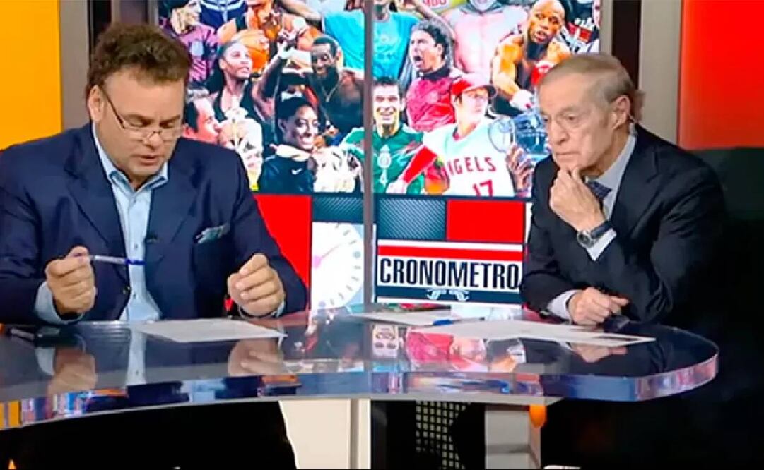 David Faitelson felicitó a José Ramón Fernández por su cumpleaños / Foto: Especiales