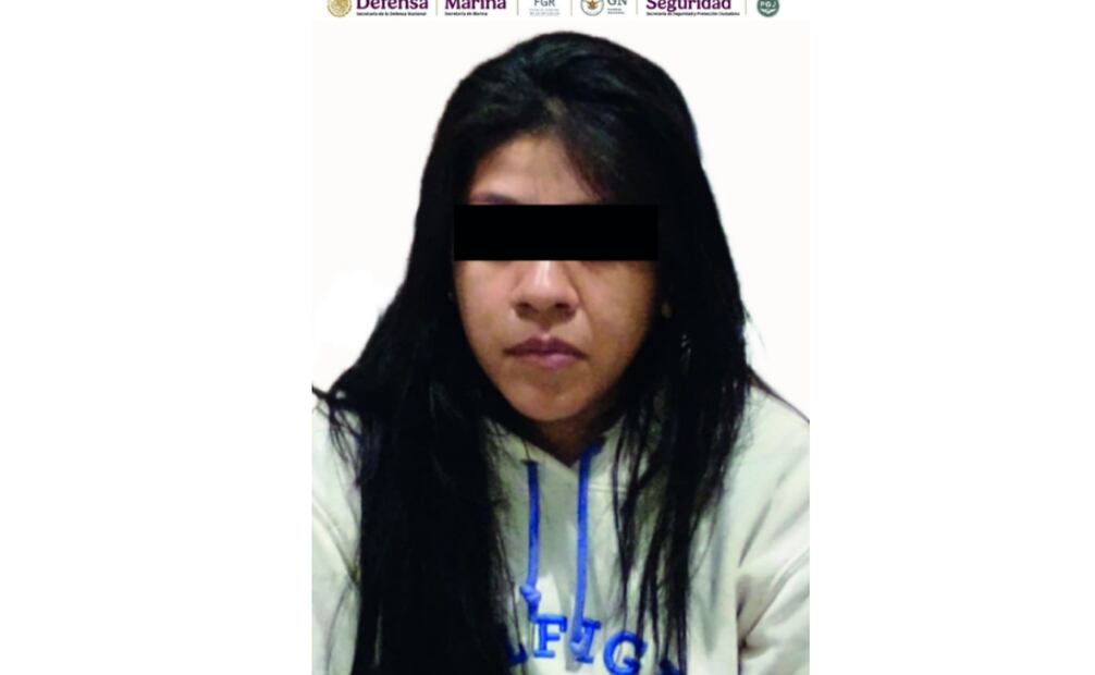 Yolanda “N” también fue detenida, se cree que es relacionada con el caso (14/11/2024). Foto: Especial