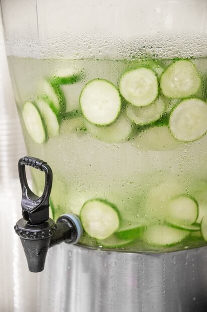 Los beneficios del jugo de pepino 