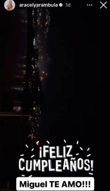 La actriz y cantante publicó un breve video de la celebración por el cumpleaños de su primer hijo. Foto: Instagram