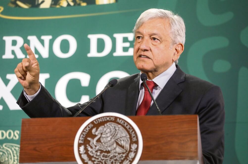 El presidente Andrés Manuel López Obrador insistió en que se perdona, pero no se puede olvidar la historia de los pueblos indígenas, en alusión a su solicitud de disculpas a la corona española por la Conquista (GERMÁN ESPINOSA. EL UNIVERSAL)