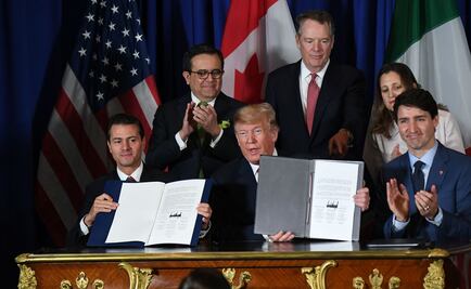Trump pide al Congreso que ponga fin a TLCAN rápidamente
