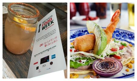 México Food Week del 26 de junio al 9 de julio: menús a muy buenos precios