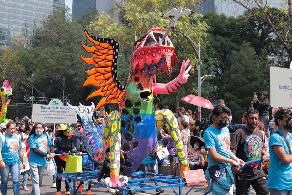 Desfile de Alebrijes 2024. Foto: Gobierno de la Ciudad de México