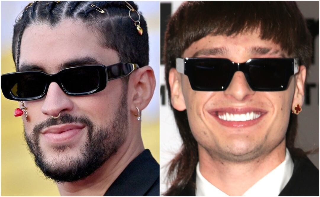 Peso Pluma y Bad Bunny. Foto: Archivo y Marlon Pacheco/EFE