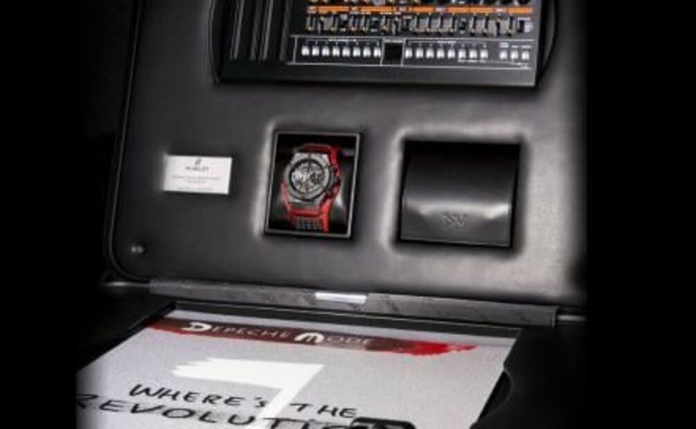 Llegó la hora de Depeche Mode y Hublot