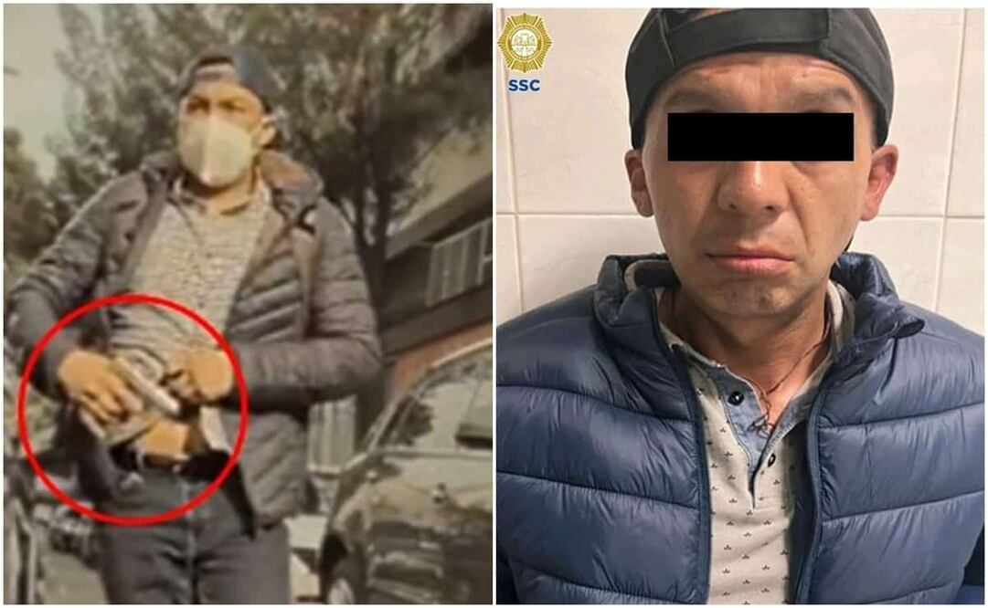Luis aprovecha el tráfico en la zona y asaltaba a los automovilistas.  Foto: Especial