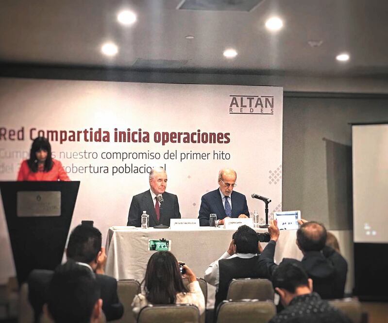 La Red Compartida es desplegada por Altán Redes en asociación con Promtel. Foto: ARCHIVO EL UNIVERSAL
