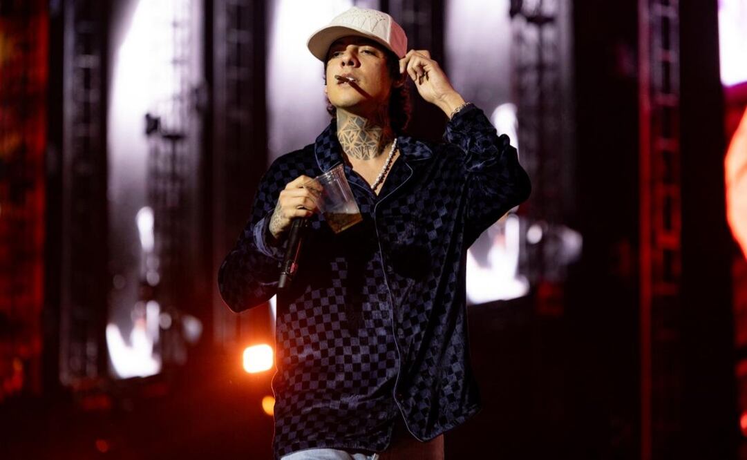 Natanael Cano en el Flow Fest 2025. Foto: Hugo Salvador / EL UNIVERSAL