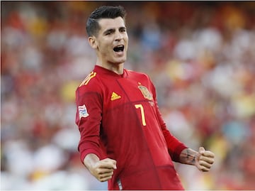 Álvaro Morata, la opción del Barcelona ante la negativa de Lewandowski