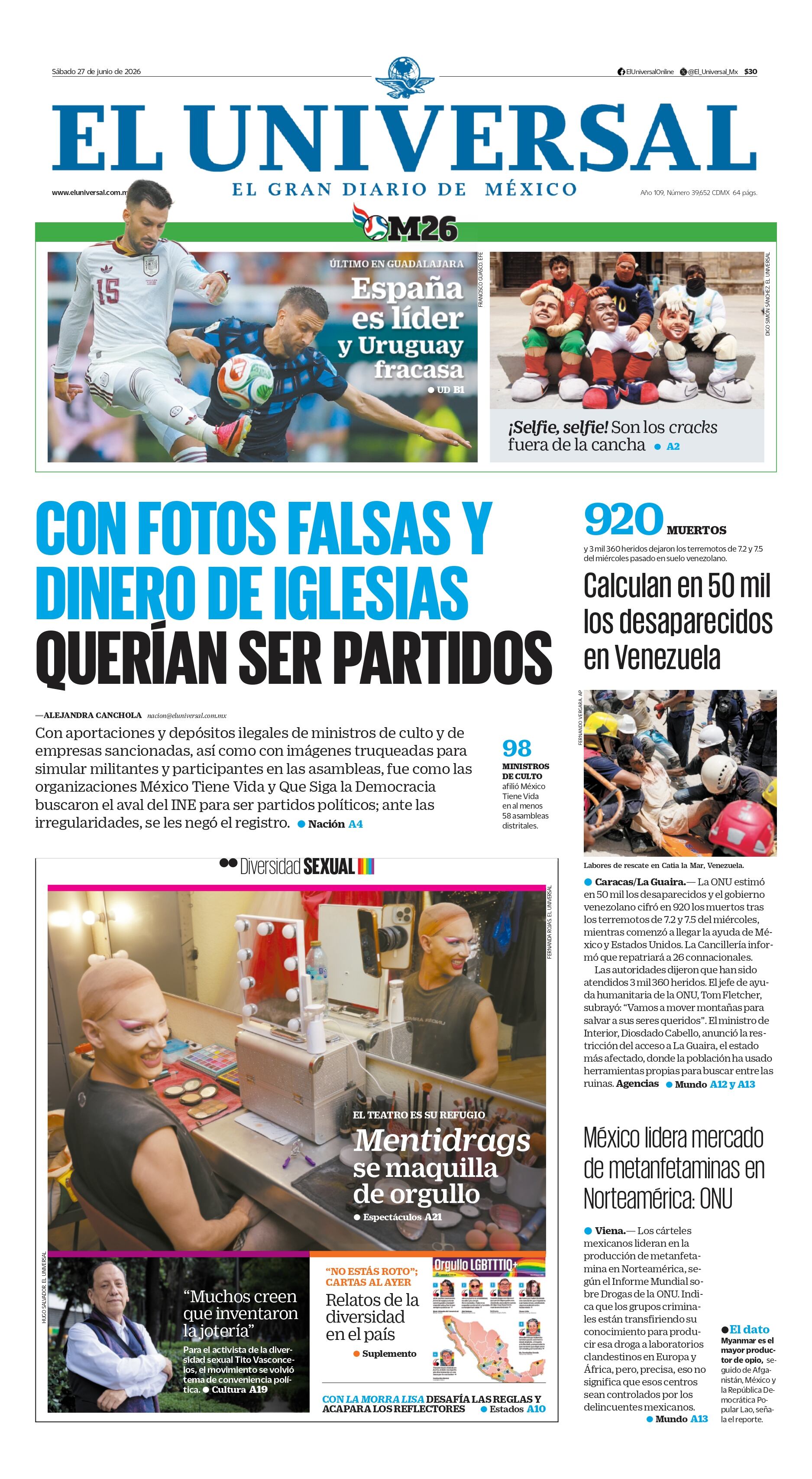 Portada impresa