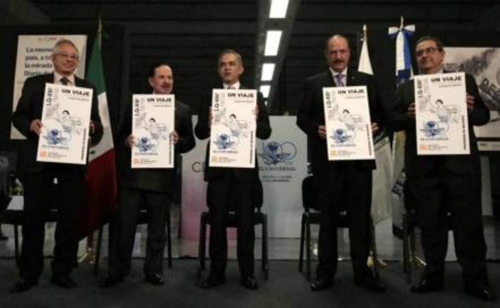 Presentan boleto del Metro por el centenario de EL UNIVERSAL