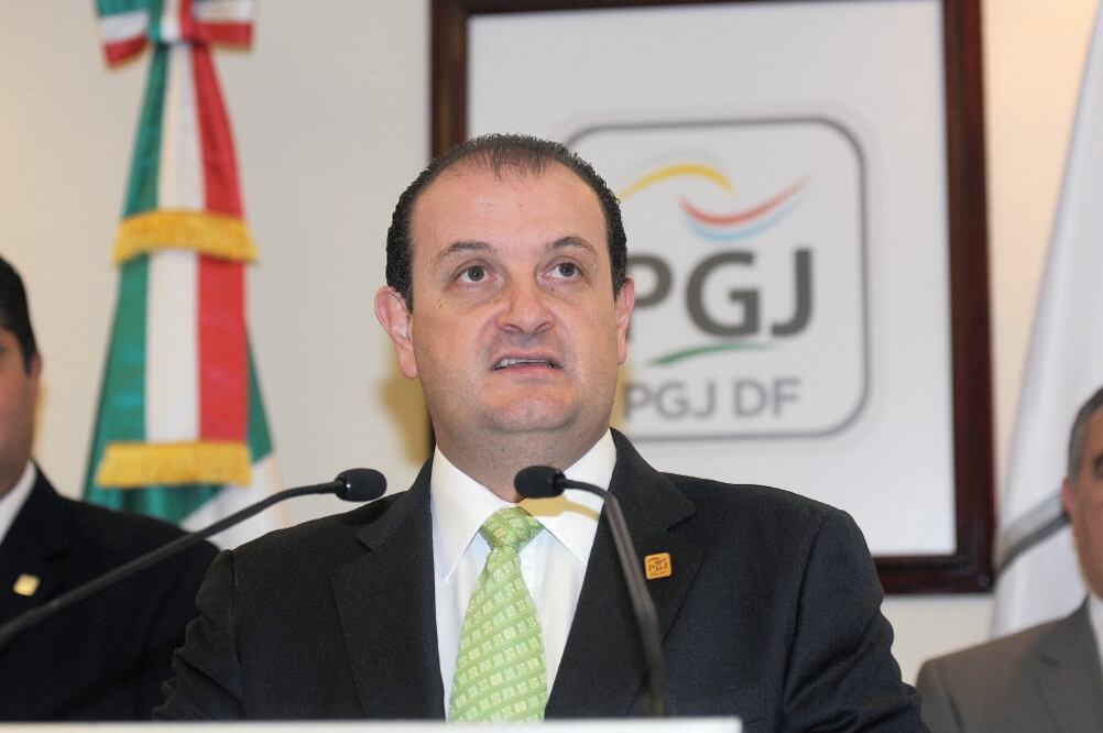 Rodolfo Ríos Garza, procurador General de Justicia de la Ciudad de México, aseguró que la presencia de cárteles en la capital del país es inexistente (ARCHIVO EL UNIVERSAL)