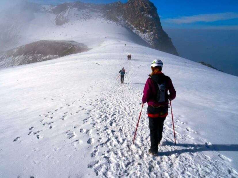 Admira el amanecer en el Izta en una expedición para novatos