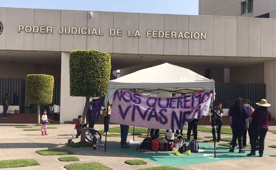 La joven pidió clemencia a las autoridades judiciales porque no quiere regresar a la cárcel. Foto Emilio Fernández 