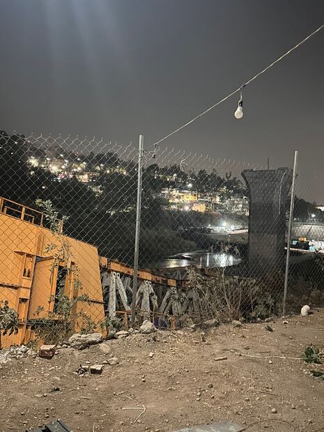La zona donde se registró este desplome fue en el tramo Presa Tacubaya y Terminal Observatorio, en la alcaldía Álvaro Obregón. Foto: Especial