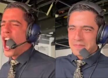 Andrés Vaca es reventado en redes sociales por llorar mientras narraba el gol de México