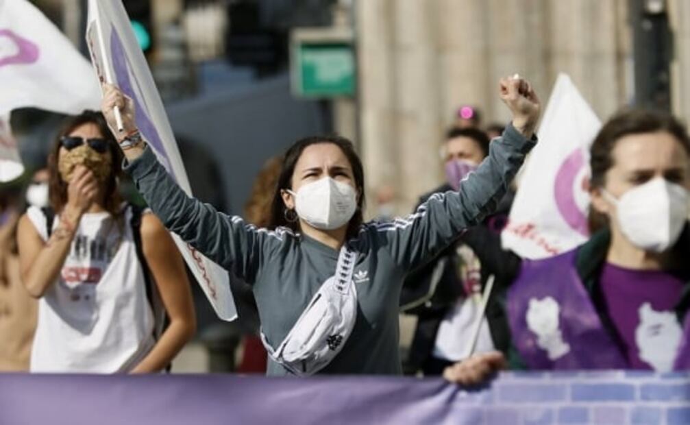 Así se viven las marchas por el Día internacional de la Mujer en el mundo