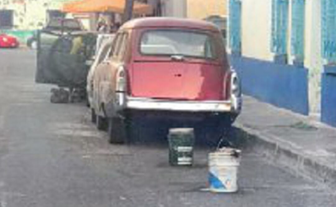 Los botes se encontraban en la calle. Foto: Especial