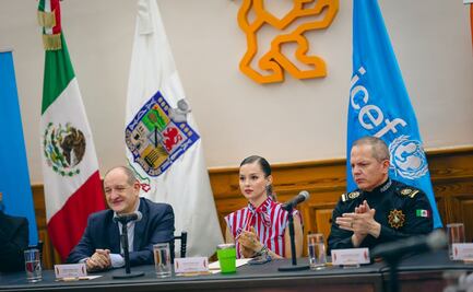 Gobierno de Nuevo León y Unicef presentan estrategia "Tarjeta Azul"; buscan proteger a las infancias durante el Mundial 2026