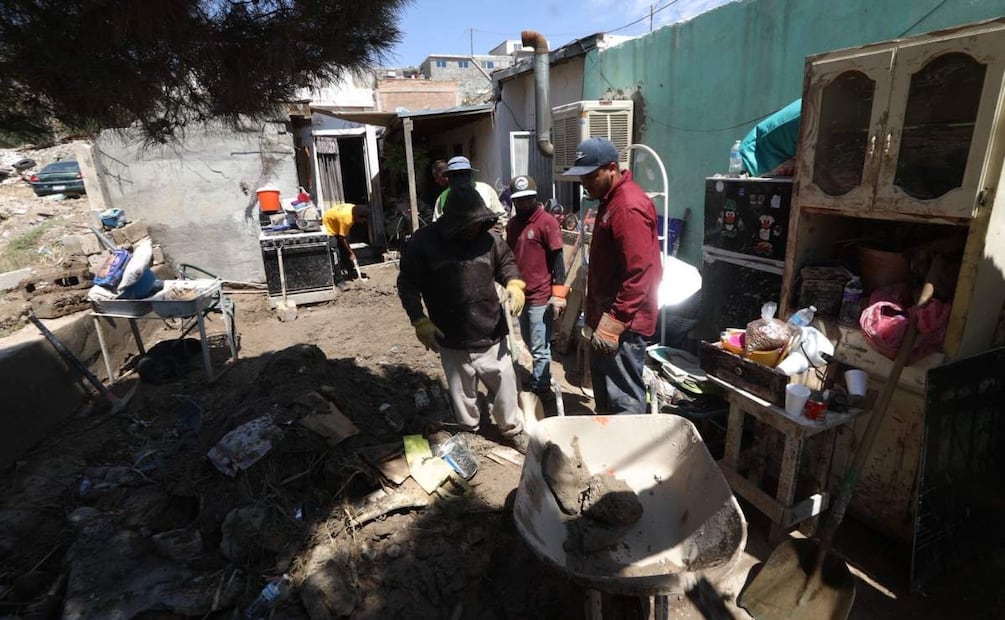 El censo que realizan en Ciudad Juárez busca apoyar a las familias damnificadas por las inundaciones (26/06/2025). Foto: Especial