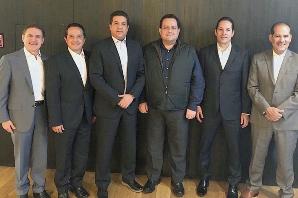En la imagen, gobernadores del PAN. Foto: Twitter