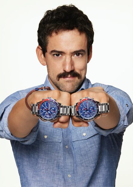 Presentan a Luis Gerardo Méndez como imagen de Tommy Hilfiger watches