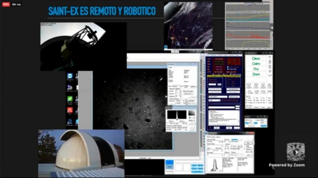 Telescopio SAINT-EX opera día a día en México buscando nuevos exoplanetas