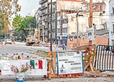 Procuraduría congela investigación de 93 edificios colapsados