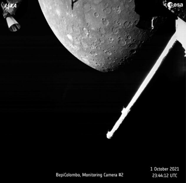 Nave espacial europeo-japonesa obtiene imagen de Mercurio