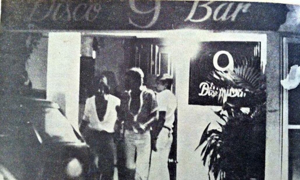 La fachada de el bar El Nueve. Foto: Archivo Armando Cristeto.