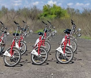Donan 100 unidades de Ecobici al parque del Lago de Texcoco