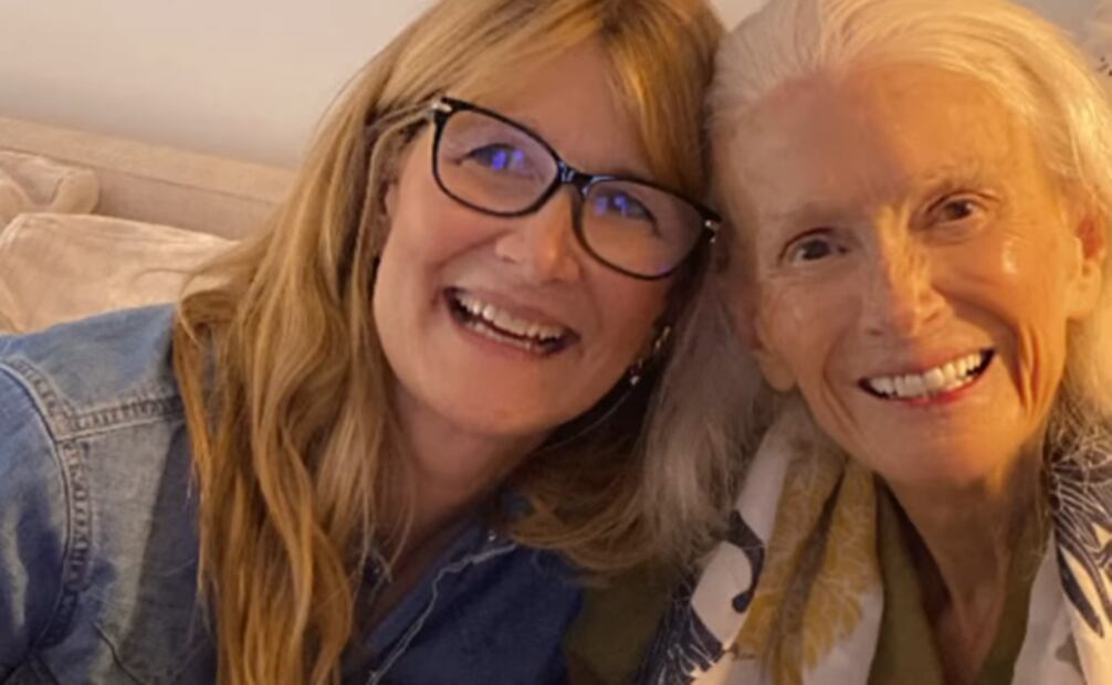 Laura Dern y su madre, Diane Ladd, tenían un vínculo muy cercano. Foto: Instagram.