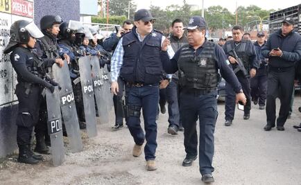 Militares y policías estatales intervienen policía de San Martín Texmelucan