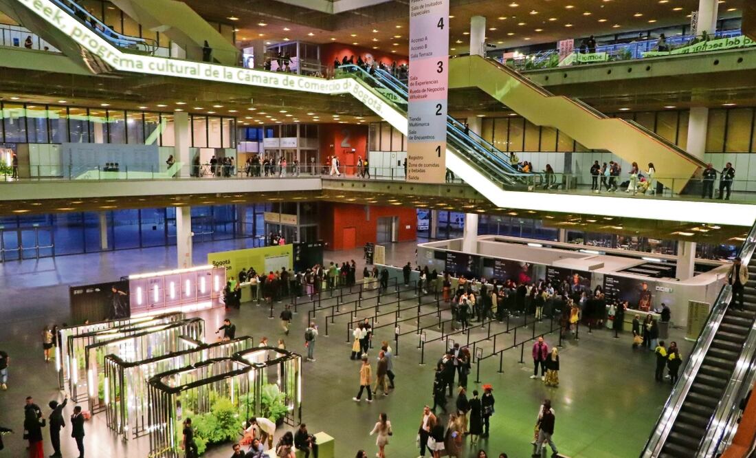 Del 22 al 24 de mayo, el Ágora de Bogotá fue la sede de la séptima edición de Bogotá Fashion Week, que organizó la Cámara de Comercio de Bogotá. Foto: Cámara de comercio de Bogotá