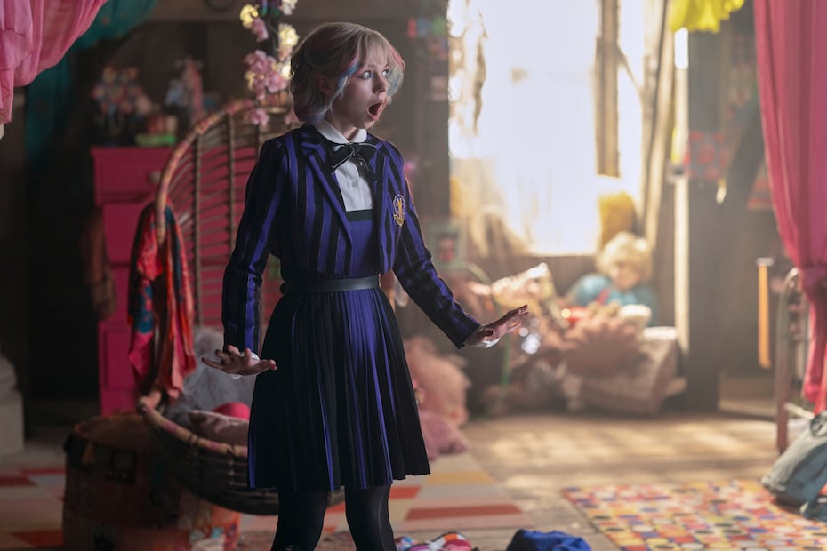 Emma Myers volverá a intrpretar a Enid Sinclair. Foto: Netflix