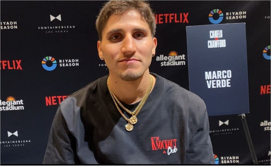 FOTO: Marco Verde tendrá rival de emergencia en su primera pelea profesional en Las Vegas