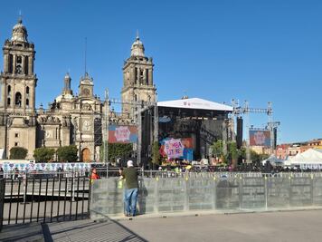Bomba Estéreo; el Zócalo capitalino se reporta listo para el concierto del grupo colombiano