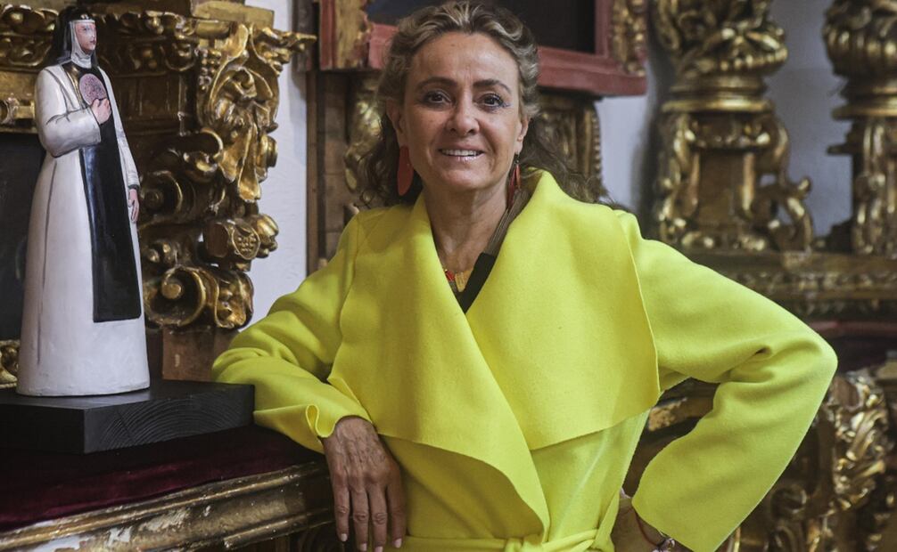 Carmen Beatriz López Portillo , rectora de la Universidad de El Claustro Sor Juana Inés de la Cruz, próxima a dejar el cargo. Fotos: Gabriel Pano/ El Universal.