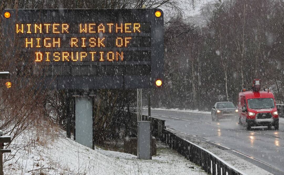 En toda Europa se cancelaron centenares de vuelos por los fuertes vientos de la tormenta Ciara en Europa (Foto: EFE)