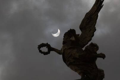 Eclipse solar 2023 en México VIDEO EN VIVO minuto a minuto