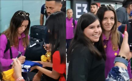 El Barcelona Femenil tiene gran recibimiento en México; Aitana Bonmatí y Alexia Putellas, las más solicitadas por los fans