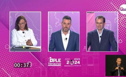 En medio de acusaciones y señalamientos, se desarrolló el primer debate a la gubernatura de Veracruz