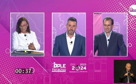 En medio de acusaciones y señalamientos, se desarrolló el primer debate a la gubernatura de Veracruz