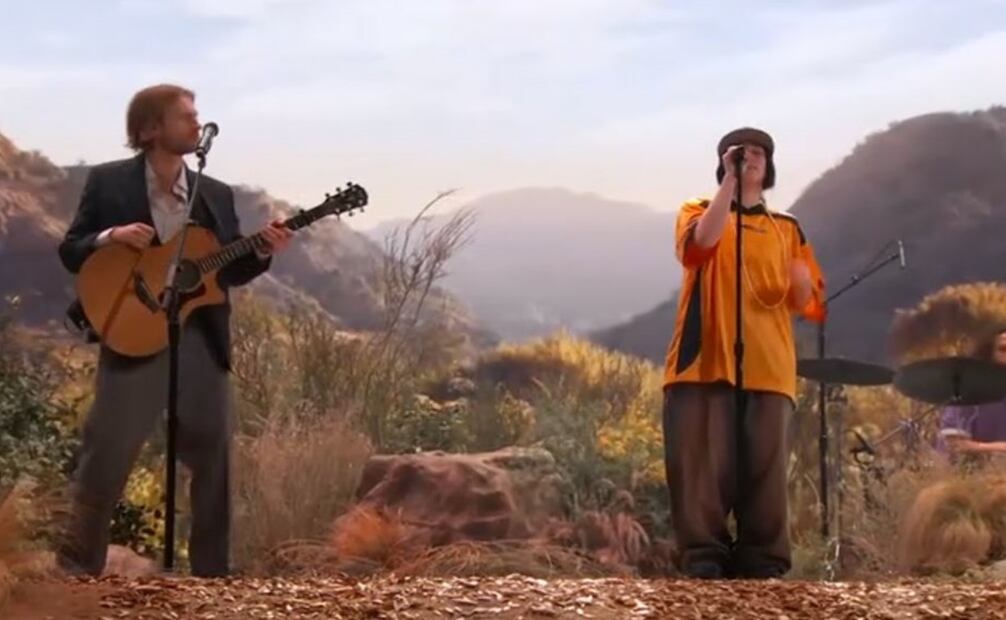 La cantante conquistó al público con su talento. Foto: Captura de pantalla.
