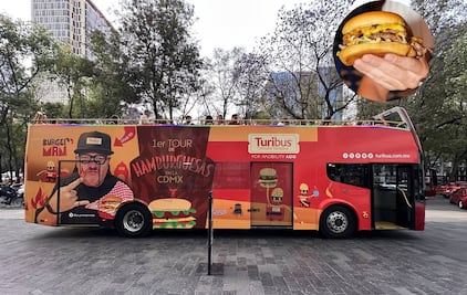 Turibús: lánzate al tour de hamburguesas en CDMX