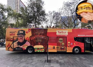 Turibús: lánzate al tour de hamburguesas en CDMX