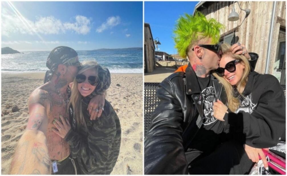 Avril Lavigne disfruta del amor y de su eterna juventud