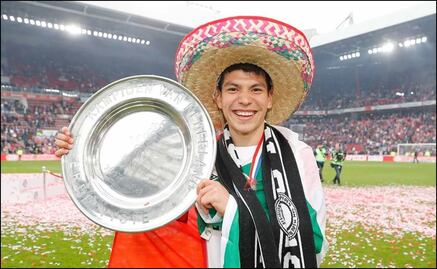 Así celebra el Chucky el campeonato con el PSV