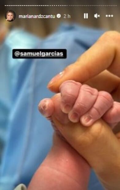 ¡Ya son papás! Nace Mariel, la hija de Mariana Rodríguez y Samuel García FOTOS
